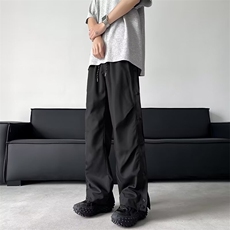 新款工装裤男春夏薄款运动冲锋裤男女同款直筒休闲阔腿长裤，男装工装外套，星座410-6（原星座1304-1）