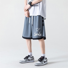 ！2023夏季男士冰丝速干短裤潮牌印花运动五分裤DK609P30，男装休闲裤，电商B220