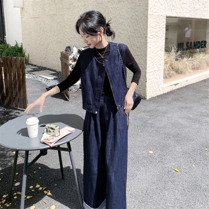 2025秋冬款牛仔套装2602-P175-K248,女装套装/套裙,2D013