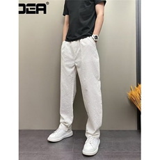 夏季薄款痞帅修身青年男士原创网红ins休闲直筒锥形裤子KS214，男装休闲裤，星座1116A（原606A-3）