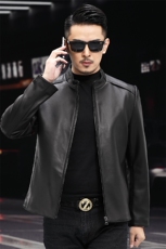 BL-DK1712海宁皮衣男绵羊皮夹克外套韩版修身商务男装P450，男装皮衣，电商B360