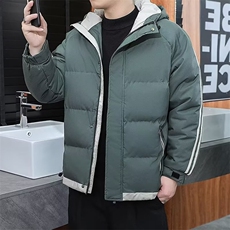 潮流气质新款双杠棉衣慵懒原宿文艺百搭时尚日系流行ins简约，男装棉衣，星座1210-1