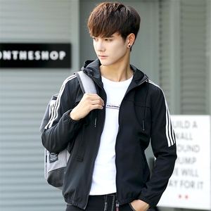 春秋款连帽青少年夹克 5032-1_JK356 (M-4XLP60 A4XL-8XLP70)图片