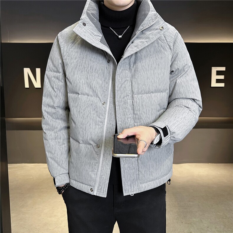 新标90绒男士羽绒服冬季2025新款加厚保暖外套A313-26050-P265,男装羽绒服,电商A313