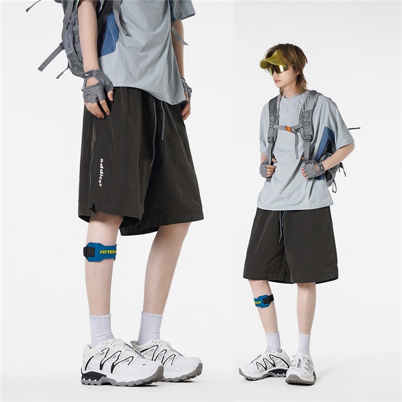 715-2-DY008-P60-X79（亮面机能开叉短裤）图片