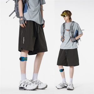 715-2-DY008-P60-X79（亮面机能开叉短裤）图片