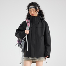 冲锋衣2025新款秋冬三合一户外防风登山运动外套A436-6688-P105，男装夹克，电商A436