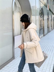 水洗派克加图片