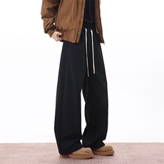 1506/QA80840/P43高个子加长版男裤子宽松直筒休闲裤，男装休闲裤，星座1506