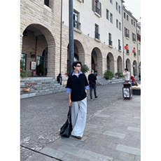夏季新款设计感小众短袖男宽松潮流美式复古t恤街头潮牌上衣，男装T恤，四季星座505