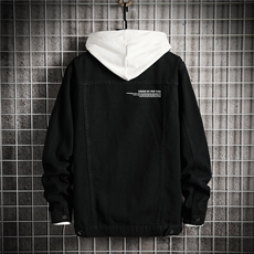 jk607J-p70-冬季加厚加绒牛仔外套男新款宽松夹克上衣，男装工装外套，星座103A