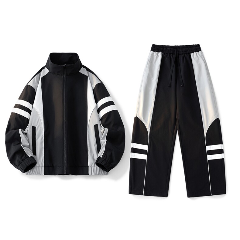 2025秋季新款现货情侣冲锋衣套装男户外登山服DSA157B-TZ573-P110,男装休闲套装,电商A157B