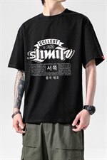 2021夏季新无影墙日系大码男已注册卡通印花短袖T恤T1070-P25，男装T恤，电商A001