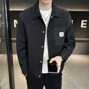 店主风2025秋季休闲夹克男装外套B320-6013-P95图片