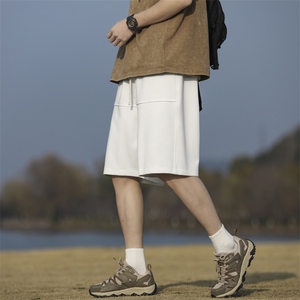 纯棉五分短裤男夏季宽松直筒休闲运动潮牌裤子XD1720特批27图片