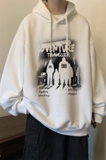 8XL连帽卫衣男大码胖子帽衫大号运动服WY2374-P35，男装卫衣，电商A040