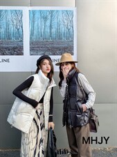 2021#冬季羽绒90绒马甲，女装马甲，美合佳彦