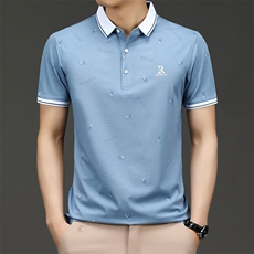 短袖polo衫男士时尚上衣翻领百搭夏季商务宽松潮流T恤SQ8802-P50，男装Polo衫，星座1105-3