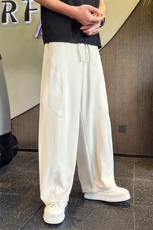 K8818-P68夏季丝滑垂感直筒宽松冰丝休闲西裤男，男装西裤，电商A368