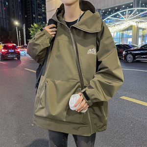 A967-P65 春秋季山系机能风冲锋衣外套男款美式潮牌户外风衣夹克图片