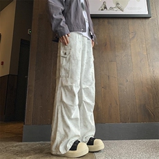 直筒裤工装脏脏裤休闲裤男女美式高街潮牌长裤子K7024-P60，男装休闲裤，电商D202