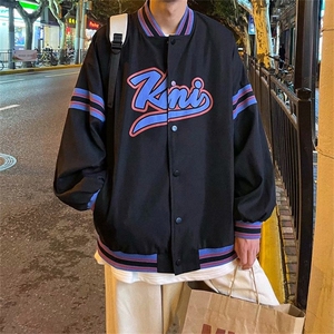 2025棒球服外套男女春季美式复古潮夹克ins潮牌休闲运动高图片