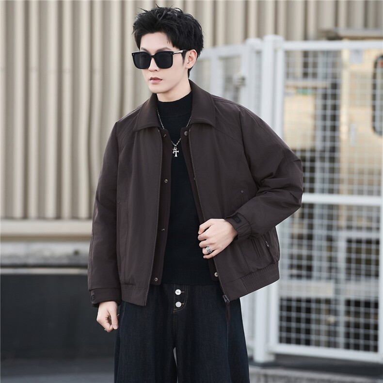 M-4XLB3533626P260紫2025新款羽绒服男【标50绒110-150g】,男装羽绒服,电商B353