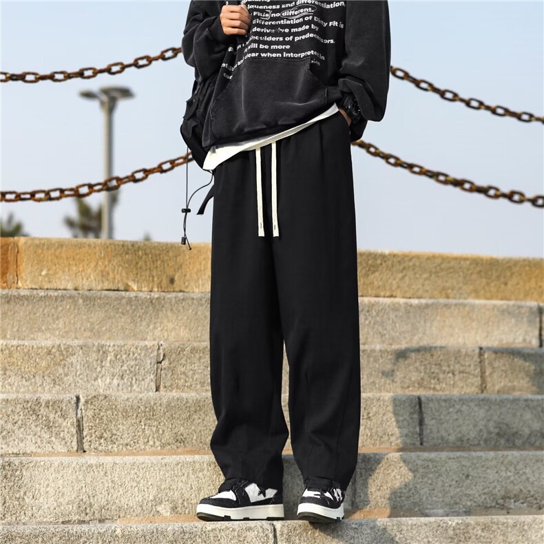 春季新款设计男士美式高街直筒工装裤F016P32,男装休闲裤,星座1116-2