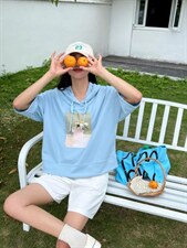 少女感运动风休闲帽衫MLXL三个尺码，其它，生活舞台