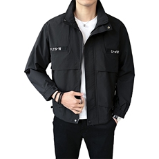 店主风春季新款工装休闲立领夹克高品质外套男潮JK161-P125，男装夹克，电商A413