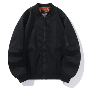 帅气飞行服夹克棉衣绣标工装夹克 C275-P80图片