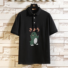 PL57037-P35翻领短袖polo衫男大码胖子半袖t恤男有领保罗衫，男装Polo衫，电商A040A
