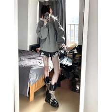 【有货】W161CC-特P73可拆卸毛领卫衣男女款加厚连帽外套，男装卫衣，星座1007（原301D）