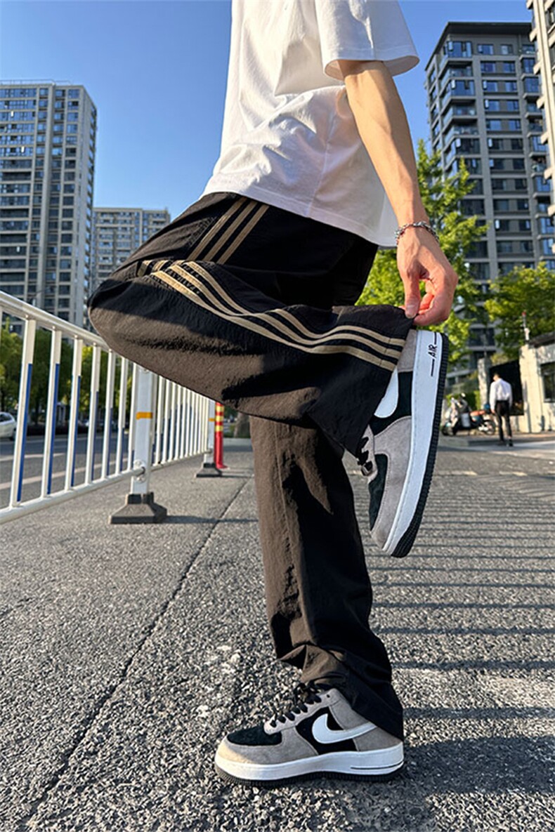大量现货夏季薄款速干运动裤潮流痞帅学生百搭长裤DY5036-特P35,女装休闲裤,电商A178
