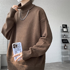 8XL-M神款搭配！！！特大码高领毛衣男打底衫百搭内搭MY1214P45，男装针织衫/毛衣，电商D206-1