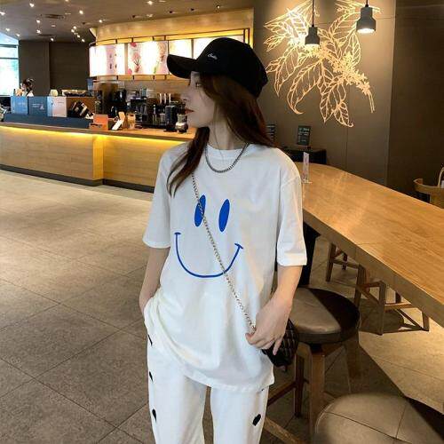 夏季笑脸T，女装，戈朴