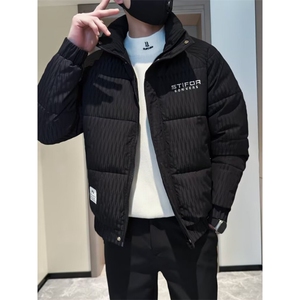 棉衣男士修身潮牌棉袄新款冬季时尚棉服痞帅外套图片