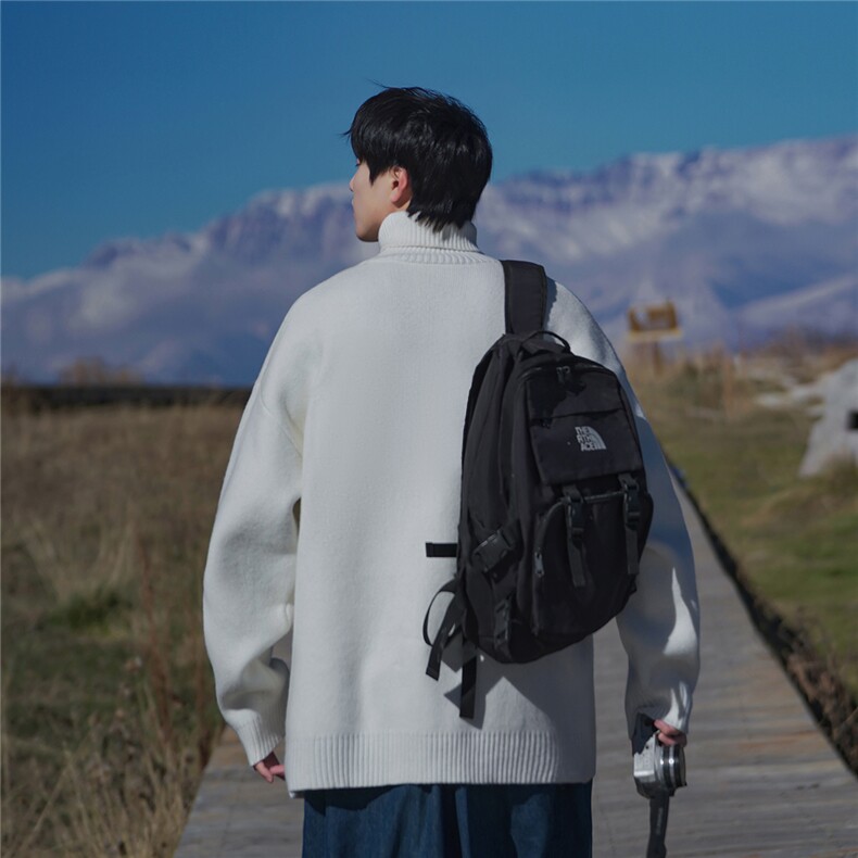 特批山系乐队印花时尚翻领毛衣A247-M971常规特批45加绒特批60,男装针织衫/毛衣,电商A247