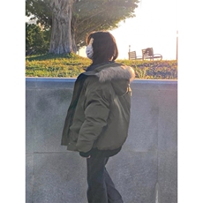 女风美式复古大毛领工装棉衣ZM0118-P110，男装棉衣，星座313A(原308A-2)