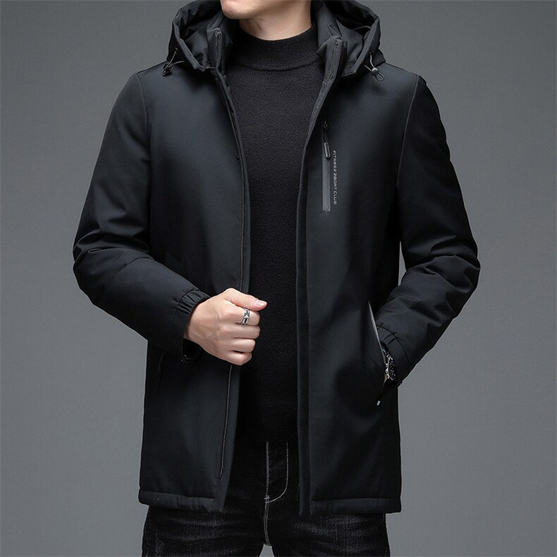 羽绒服中年男中年加厚脱卸帽外套爸爸商务休闲冬装SFT98028-P260，男装羽绒服，电商B212（原钱塘6029）