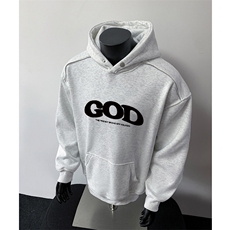 360克重磅图拉链华棉连帽卫衣【有货】C403A-WY25256LLJR-P85，男装卫衣，电商C403A