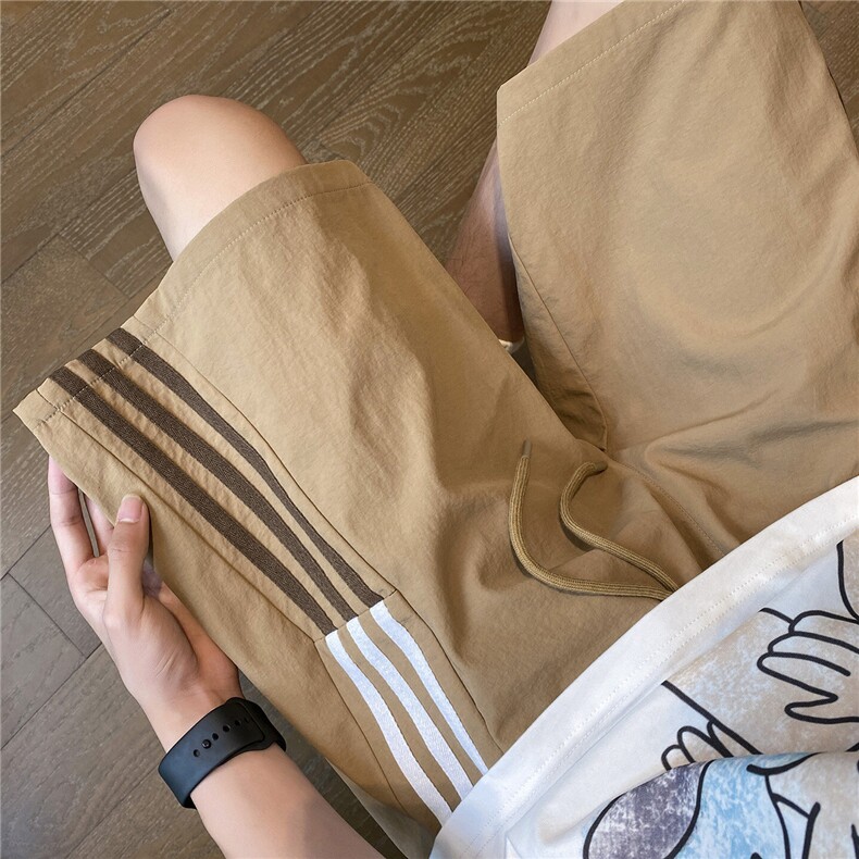 抖音品质夏季新款美式运动速干宽松短裤B315-K25563-特p25控48,男装休闲裤,电商B315
