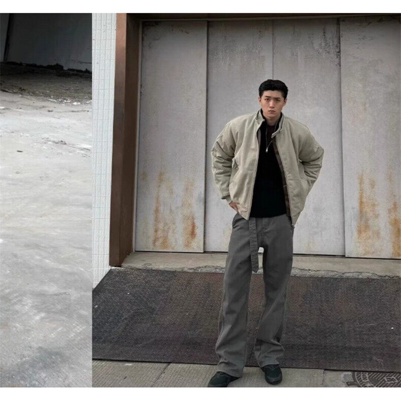 【有货】D8218-P178蛇皮座山雕棉服外套男冬季加绒美式飞行员棉衣,男装棉衣,星座603-2