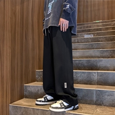 2026新款加绒裤子秋冬款直筒裤加厚宽松卫裤K933特批32加绒特批42，男装休闲裤，星座718-1