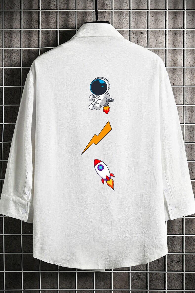 QC58165-P45亚七分袖衬衫男大码五分袖衬衣男短袖网格挂拍,男装衬衫,电商A040A