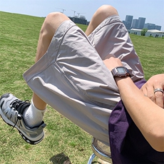 尼龙速干短裤高街美式多色可选高品质五分裤25XD23099特批25，男装休闲裤，电商A042