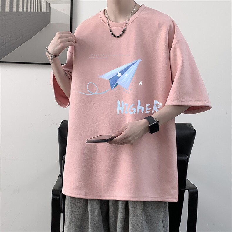 麂皮绒短袖t恤男大码半袖男JD82270-P25,男装T恤,电商A040