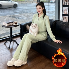 绿色上衣+绿色裤子（加绒款）