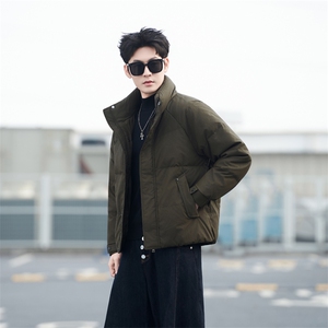 标90绒 军咖抖音立领羽绒服男冬季2025新款外套Y960-M-3XL-p245图片