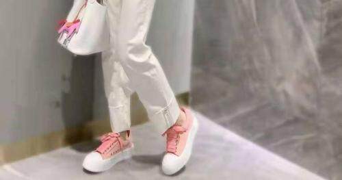 欧货厚底松糕鞋帆布鞋，其它，她他麦